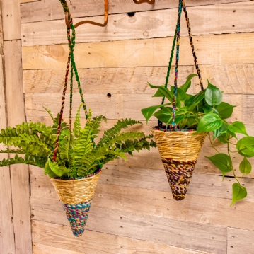 Artisan Hanging Planters