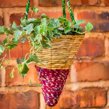 Artisan Hanging Planters