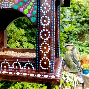 Artisan Hanging Bird Table