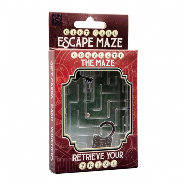 Gift Card Maze Puzzle 