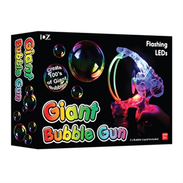 Giant Bubble Gun with Flashing LED Lights