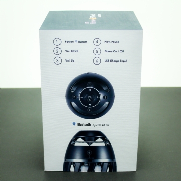 Helicopter chair with sales led bluetooth speaker