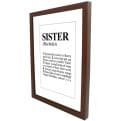 Thumbnail 5 - Personalised Sister Dictionary Definition Print