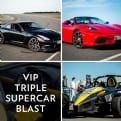 Thumbnail 1 - VIP Triple Supercar Blast