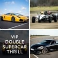 Thumbnail 1 - VIP Double Supercar Thrill