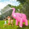 Thumbnail 1 - Ginormous Pink Elephant Yard Sprinkler