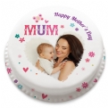 Thumbnail 2 - Personalised Mum Heart Photo Letterbox Cakes