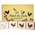 Thumbnail 3 - Match the Cocks Wooden Dominoes Set