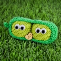 Thumbnail 6 - Hand Knitted Amigurumi Two Peas in a Pod