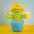 Thumbnail 6 - Hand Knitted Cactus Holding Beer