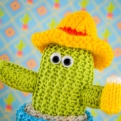 Thumbnail 7 - Hand Knitted Cactus Holding Beer