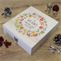 Thumbnail 1 - Personalised Retro Sweets Christmas Wooden Box