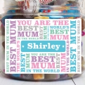 Thumbnail 5 - Personalised Best Mum Sweet Jar