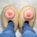 Thumbnail 1 - Inflatable Boob Slippers