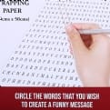 Thumbnail 3 - Rude Word Search Gift Wrap