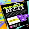 Thumbnail 7 - Complete the Lyrics Game