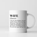Thumbnail 1 - Personalised Dictionary Wife Mug