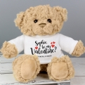 Thumbnail 1 - Personalised Be My Valentine Teddy Bear