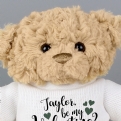 Thumbnail 10 - Personalised Be My Valentine Teddy Bear