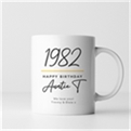 Thumbnail 4 - Classy 40th Birthday Year Personalised Mug