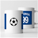 Thumbnail 2 - Personalised Football Shirt Strip Mug