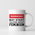 Thumbnail 7 - Warning! May Start Talking About... Women's Mug