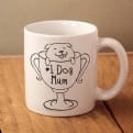 Thumbnail 1 - # 1 Dog Mum Mug
