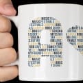 Thumbnail 3 - Personalised Couples Letter Mug