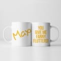 Thumbnail 2 - Personalised You Give Me Flutters! Mug