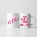 Thumbnail 3 - Personalised You Give Me Flutters! Mug