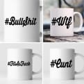 Thumbnail 1 - Rude & Cheeky Hashtag Mugs