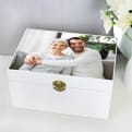 Thumbnail 3 - Personalised White Storage Box with Photo