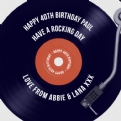 Thumbnail 6 - Personalised 40th Birthday Retro Record Mug