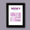 Thumbnail 4 - Favourite Things Personalised Print