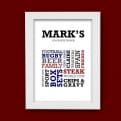 Thumbnail 7 - Favourite Things Personalised Print