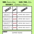 Thumbnail 9 - Personalised Parents Report Card Poster