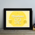 Thumbnail 1 - Personalised Loves and Hates 30th Birthday Print