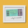Thumbnail 4 - Personalised Concert Ticket Poster