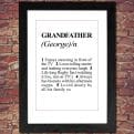 Thumbnail 1 - Personalised Grandad Definition Print