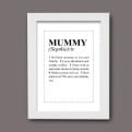 Thumbnail 2 - dictionary definition personalised mum print