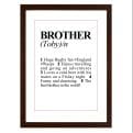 Thumbnail 5 - Personalised Brother Definition Print