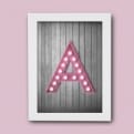 Thumbnail 4 - Marquee Letter Print