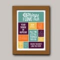 Thumbnail 7 - Personalised 10 Things I Love About My Mum Poster