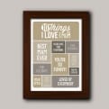 Thumbnail 9 - Personalised 10 Things I Love About My Mum Poster