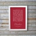 Thumbnail 1 - Personalised Typographic Mother Print