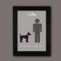 Thumbnail 2 - Pet By My Side Personalised Print