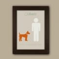 Thumbnail 5 - Pet By My Side Personalised Print