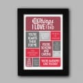Thumbnail 2 - Personalised 10 Things I Love About My Dad Poster
