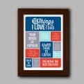 Thumbnail 5 - Personalised 10 Things I Love About My Dad Poster
