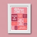 Thumbnail 6 - Personalised 10 Things I Love About My Dad Poster